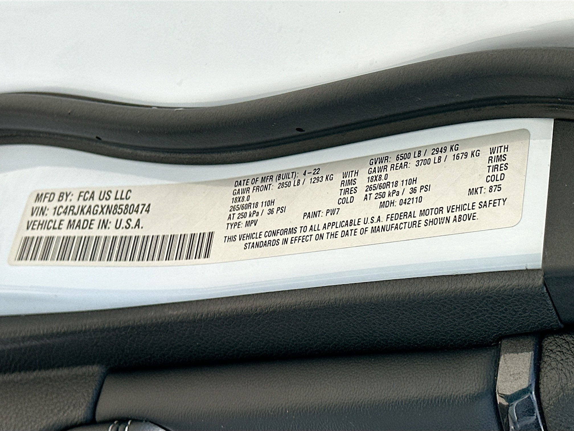 2022 Jeep Grand Cherokee L Laredo