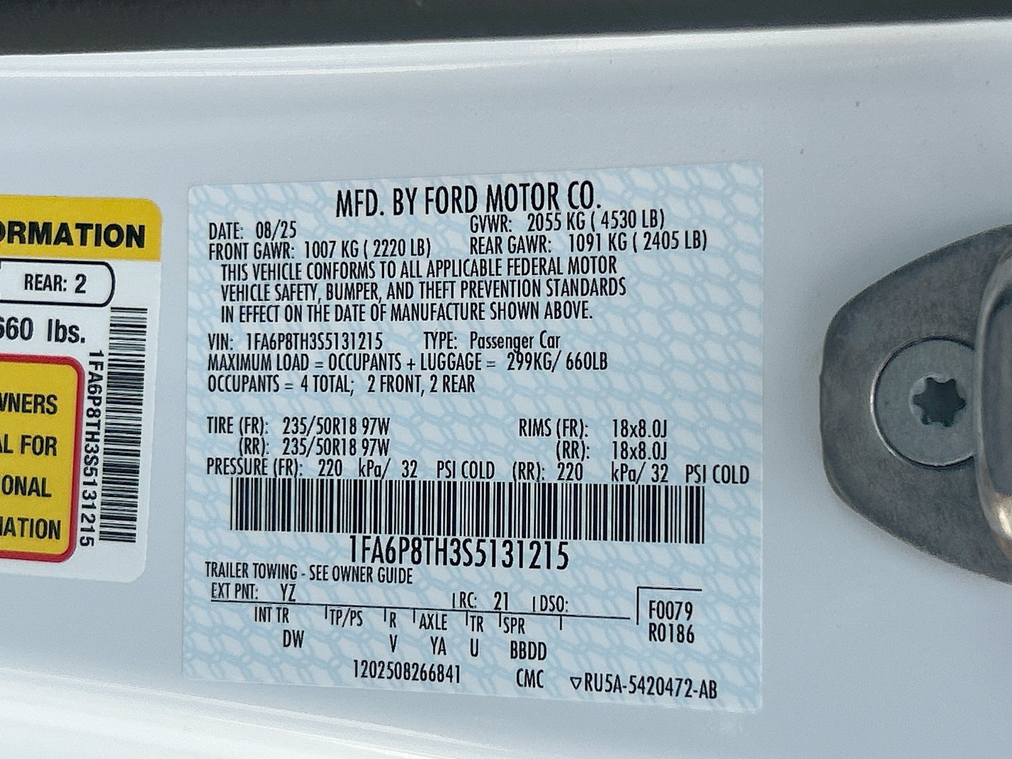 2025 Ford Mustang EcoBoost