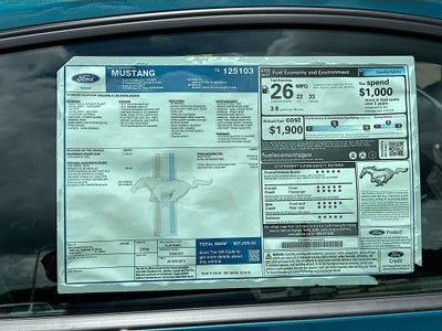 2026 Ford Mustang EcoBoost® Fastback