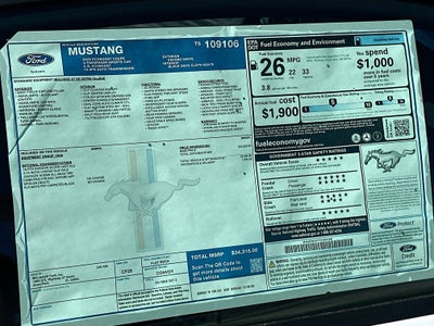 2026 Ford Mustang EcoBoost