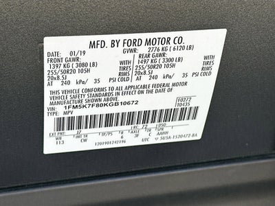 2019 Ford Explorer Limited