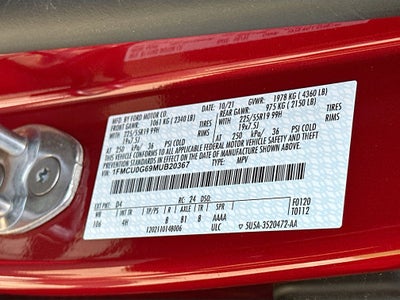 2021 Ford Escape SE