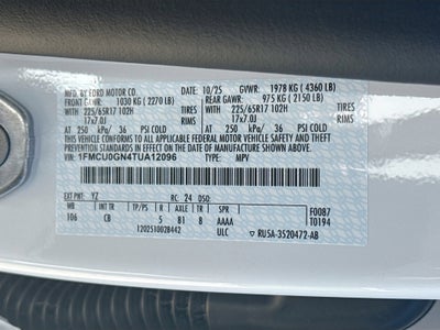 2026 Ford Escape Active