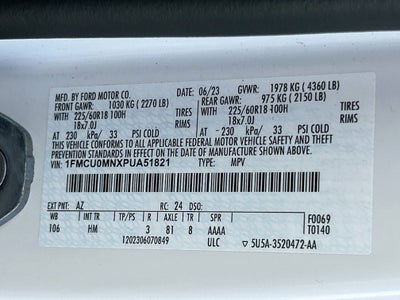 2023 Ford Escape ST-Line