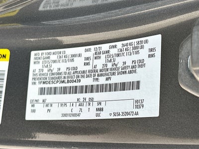 2021 Ford Bronco Base