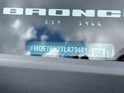 2026 Ford Bronco Big Bend