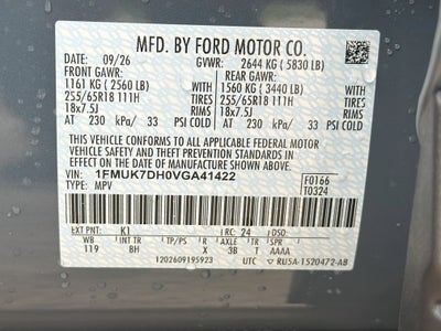 2027 Ford Explorer Active