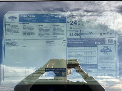 2026 Ford Explorer Active w/100A Pkg