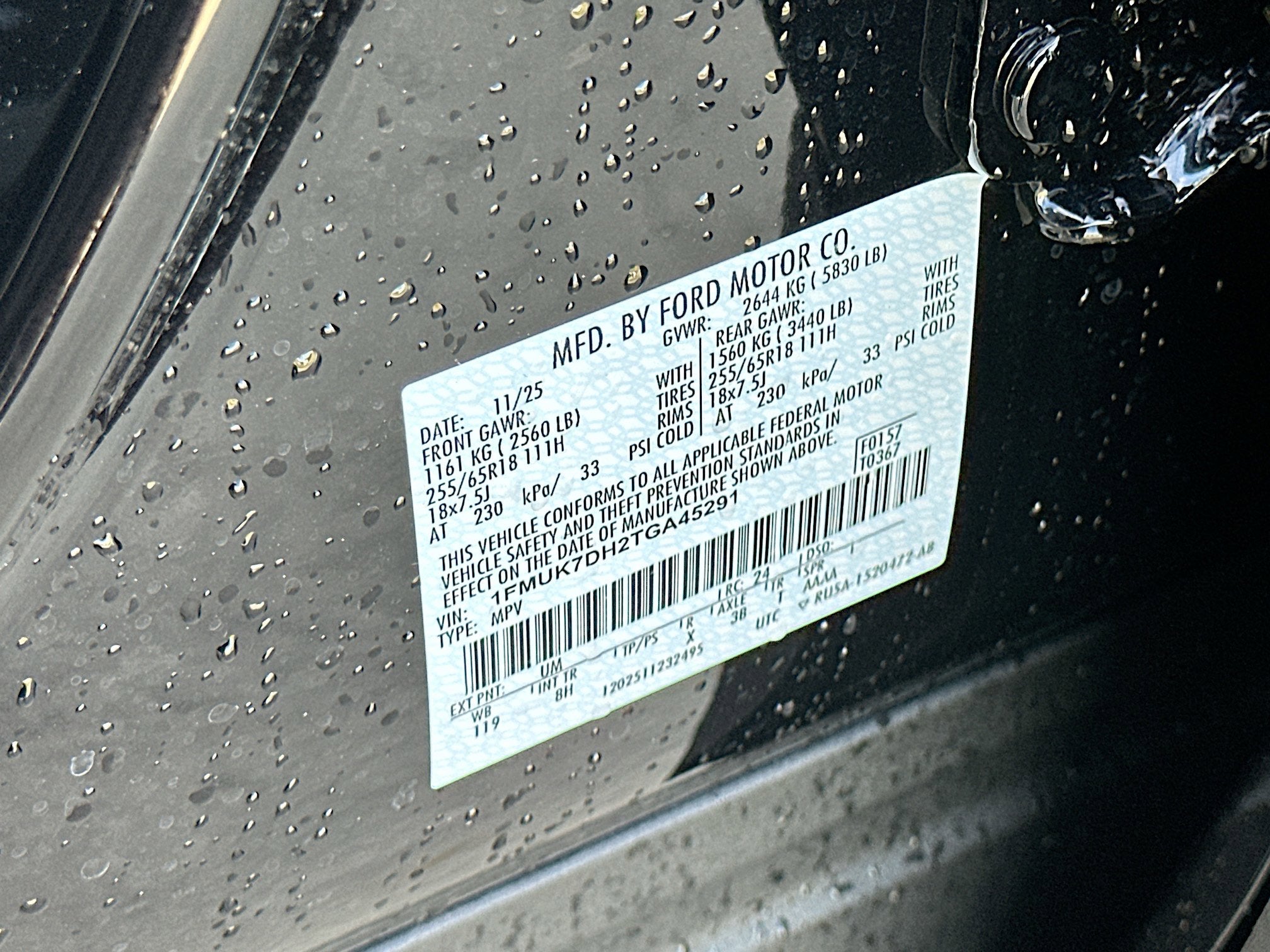 2026 Ford Explorer Active w/100A Pkg