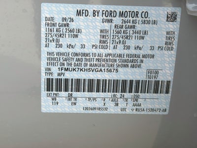 2027 Ford Explorer ST-Line