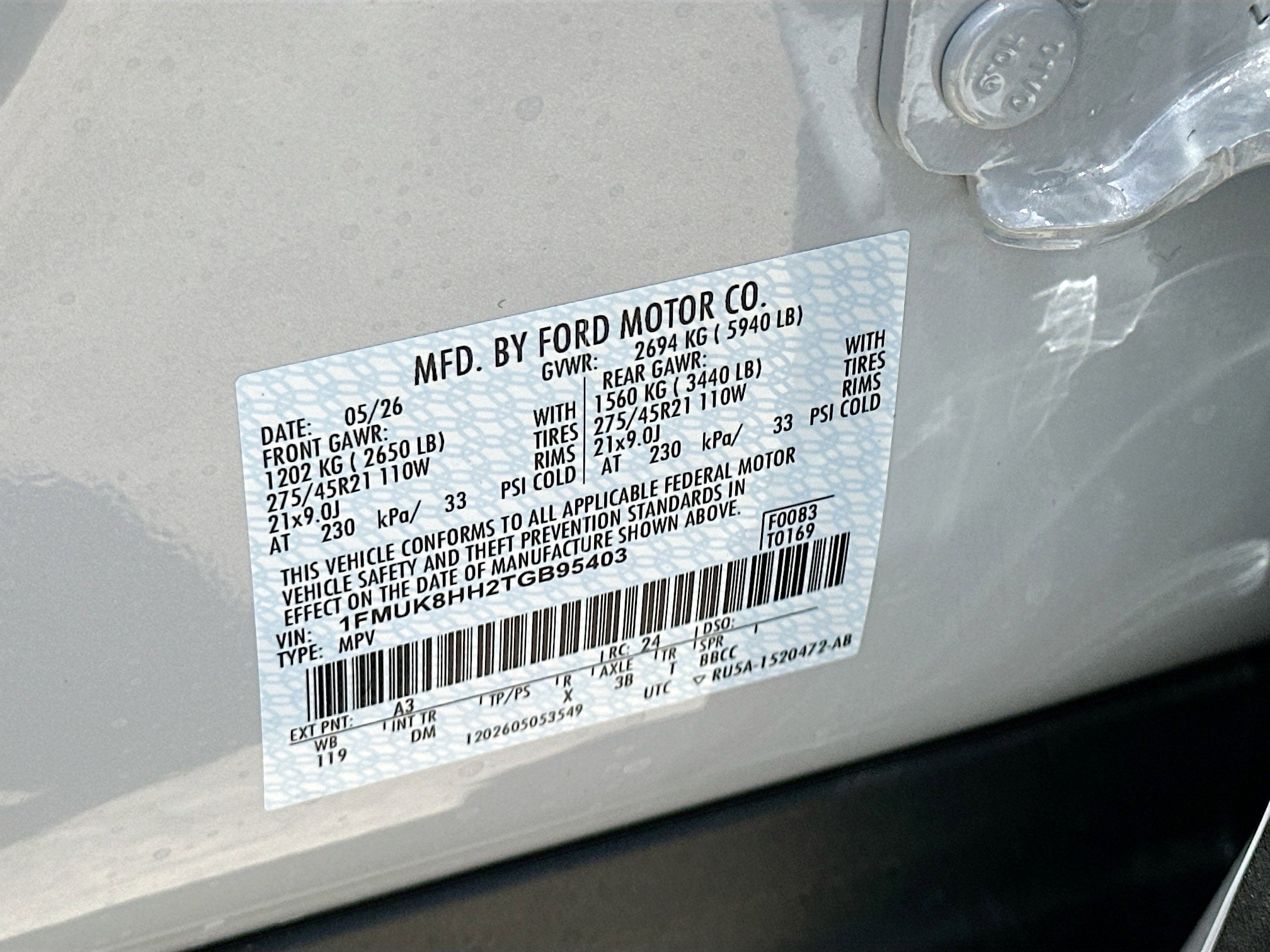 2026 Ford Explorer Platinum