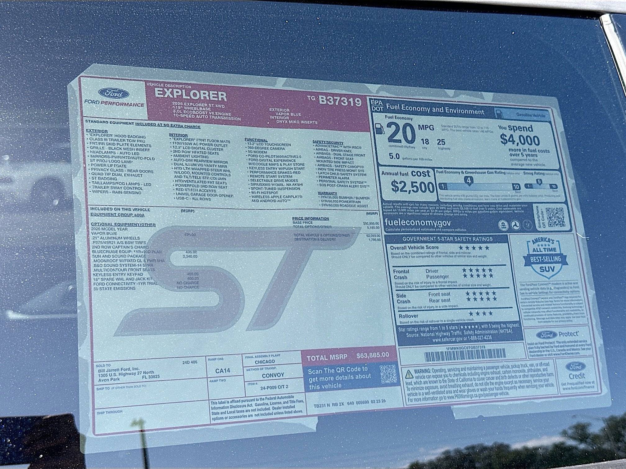 2026 Ford Explorer ST