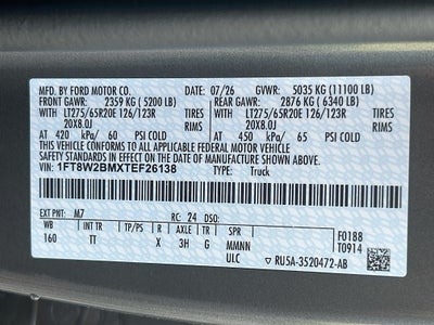 2026 Ford F-250SD F-250® Platinum®