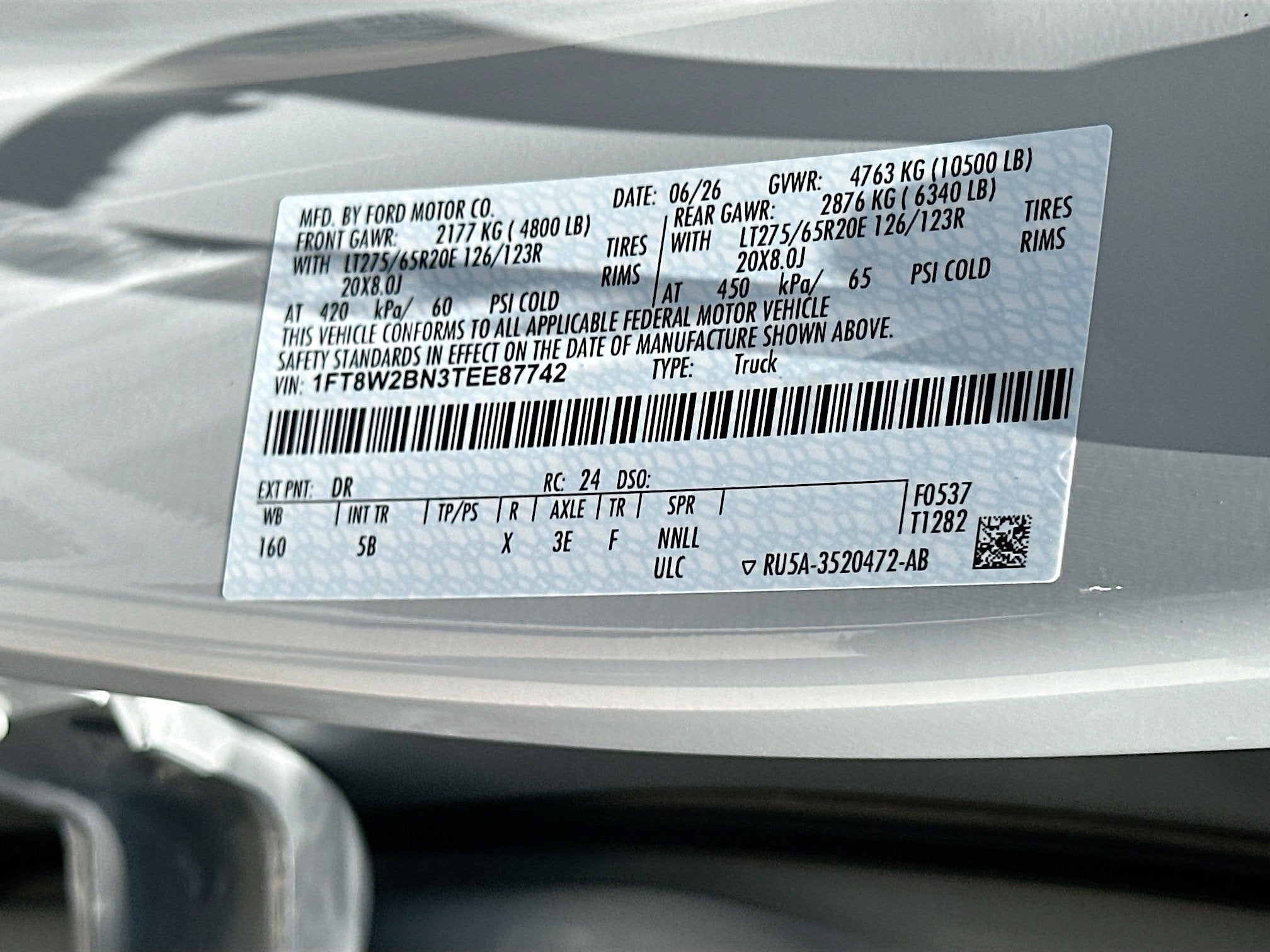2026 Ford F-250SD F-250® Lariat®