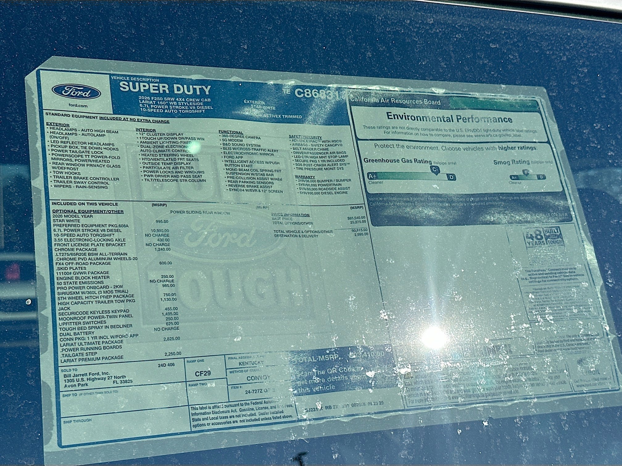 2026 Ford F-250SD F-250® Lariat®