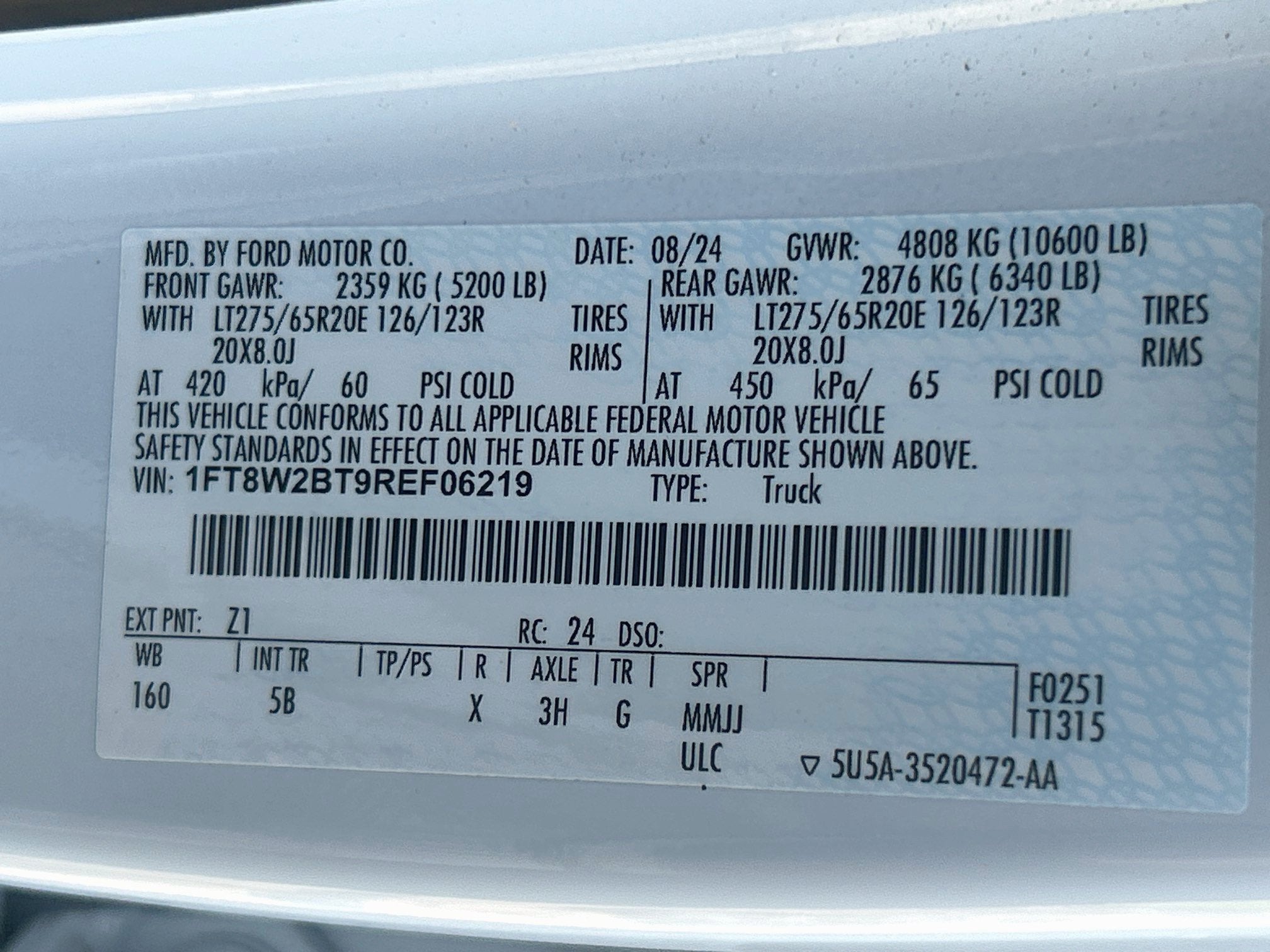 2024 Ford F-250SD Super Duty
