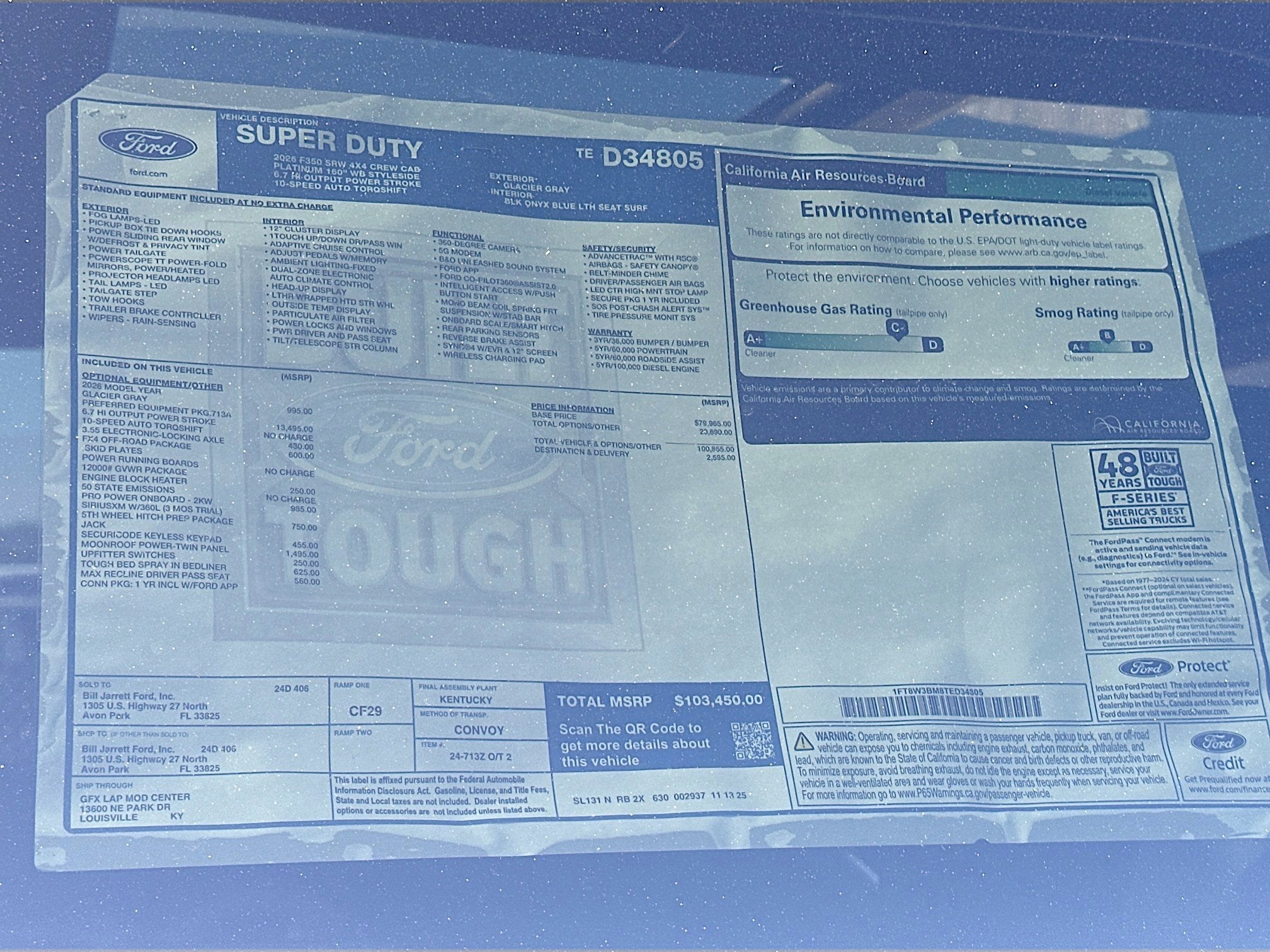 2026 Ford F-350SD F-350® Platinum®