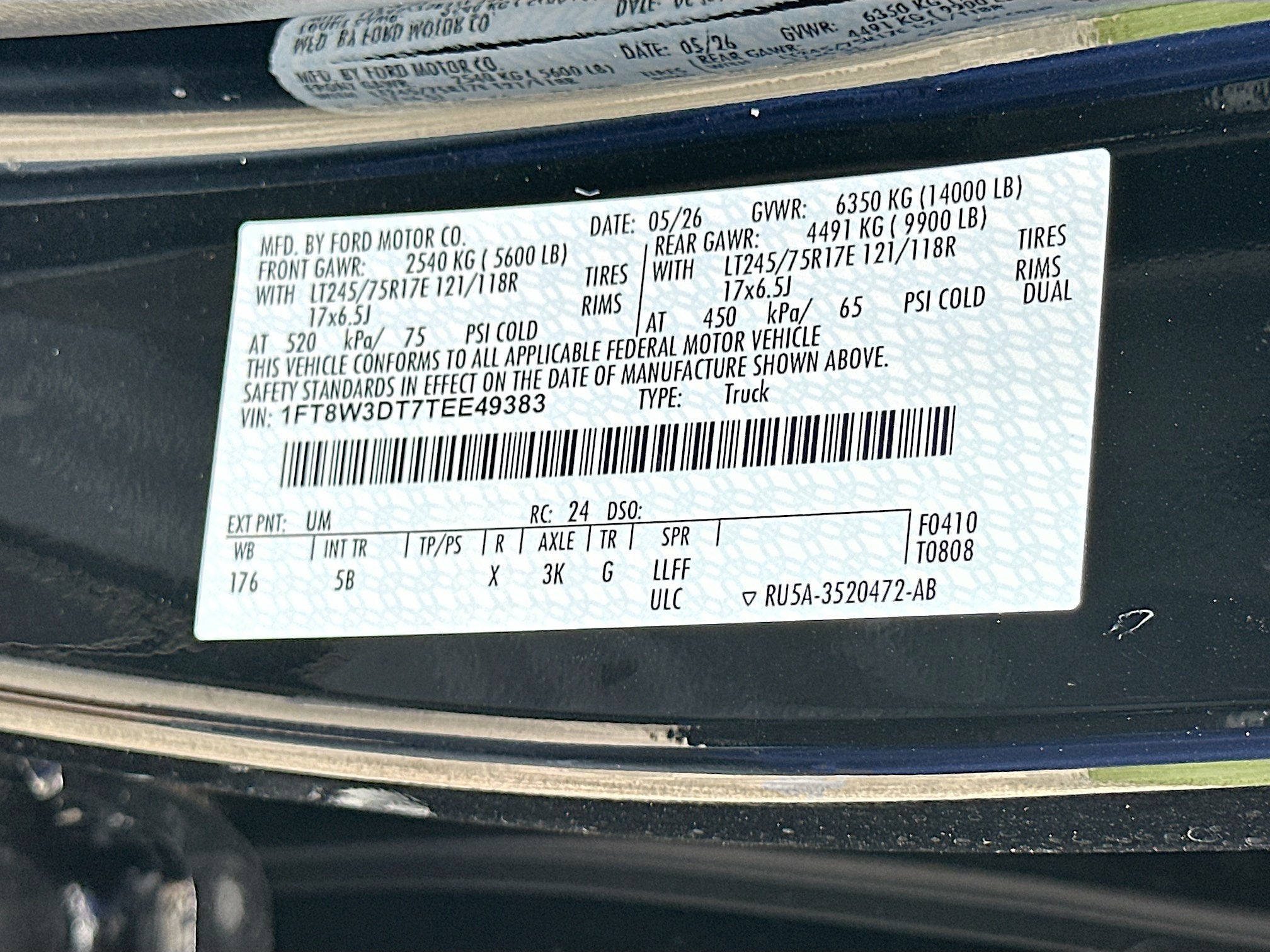 2026 Ford Super Duty F-350 DRW F-350® Lariat®
