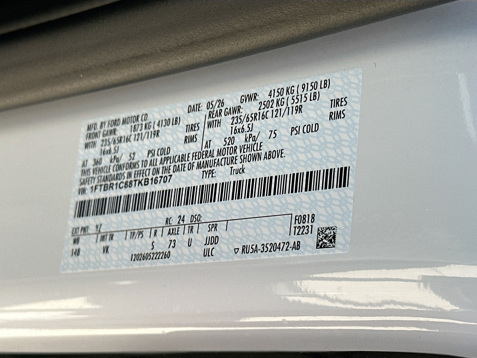 2026 Ford Transit Cargo Van Cargo Van