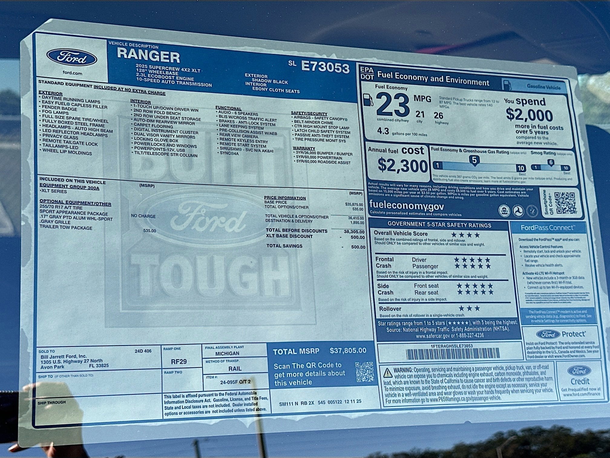 2025 Ford Ranger XLT