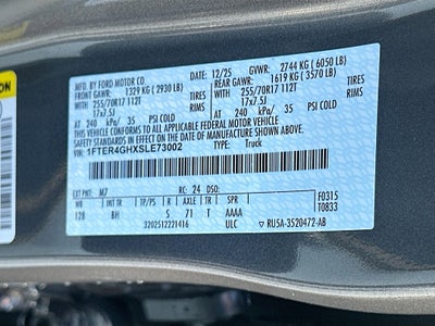 2025 Ford Ranger XLT