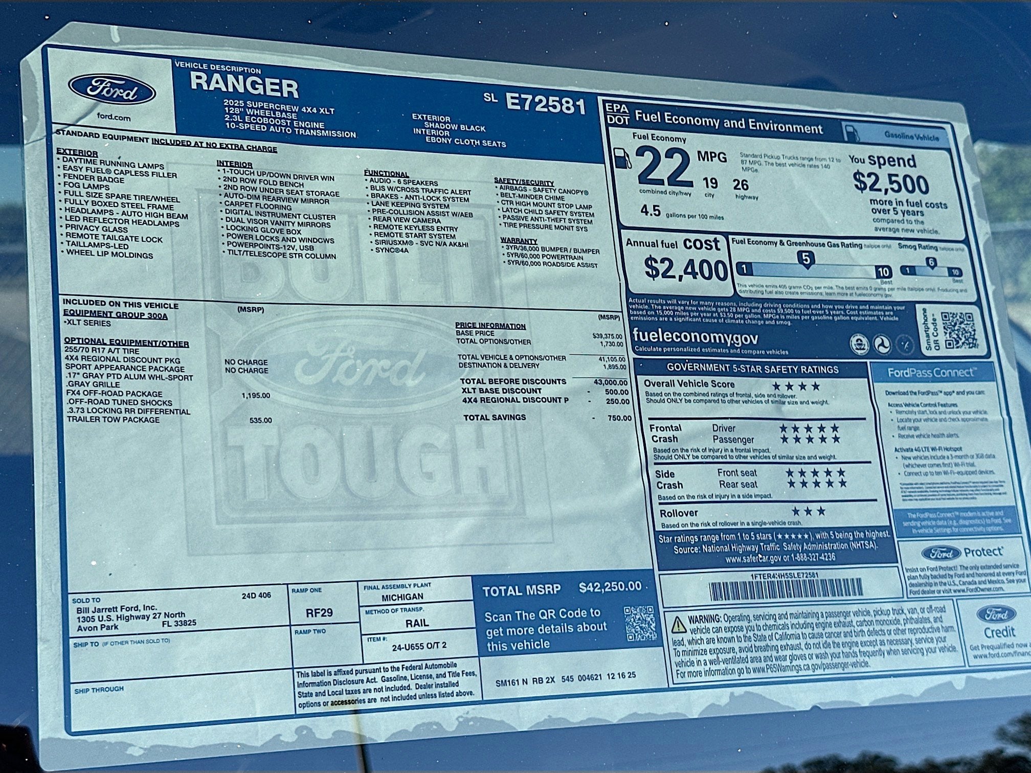 2025 Ford Ranger XLT