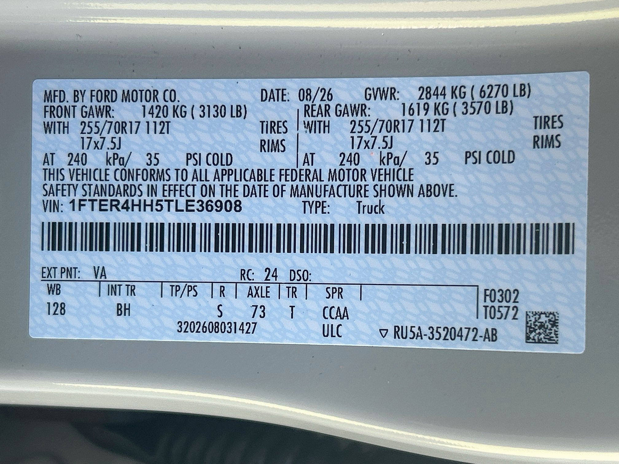 2026 Ford Ranger XLT