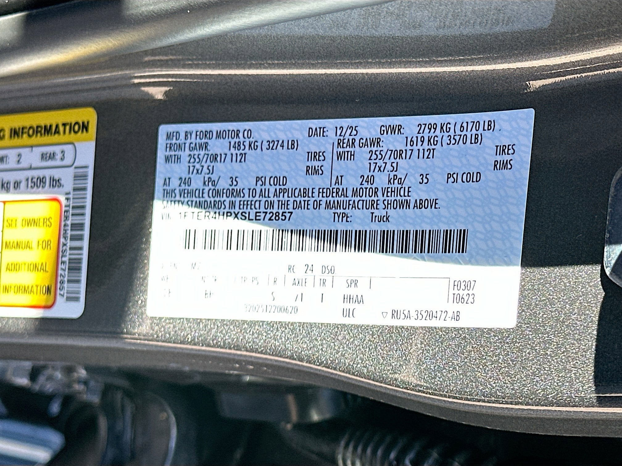 2025 Ford Ranger XLT