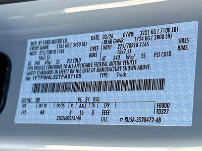 2026 Ford F-150 Tremor