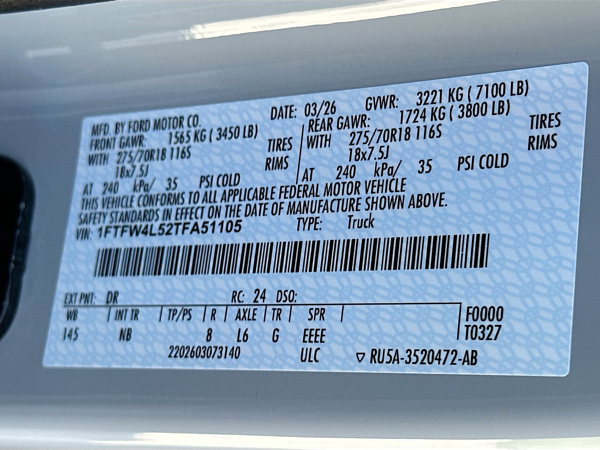 2026 Ford F-150 Tremor