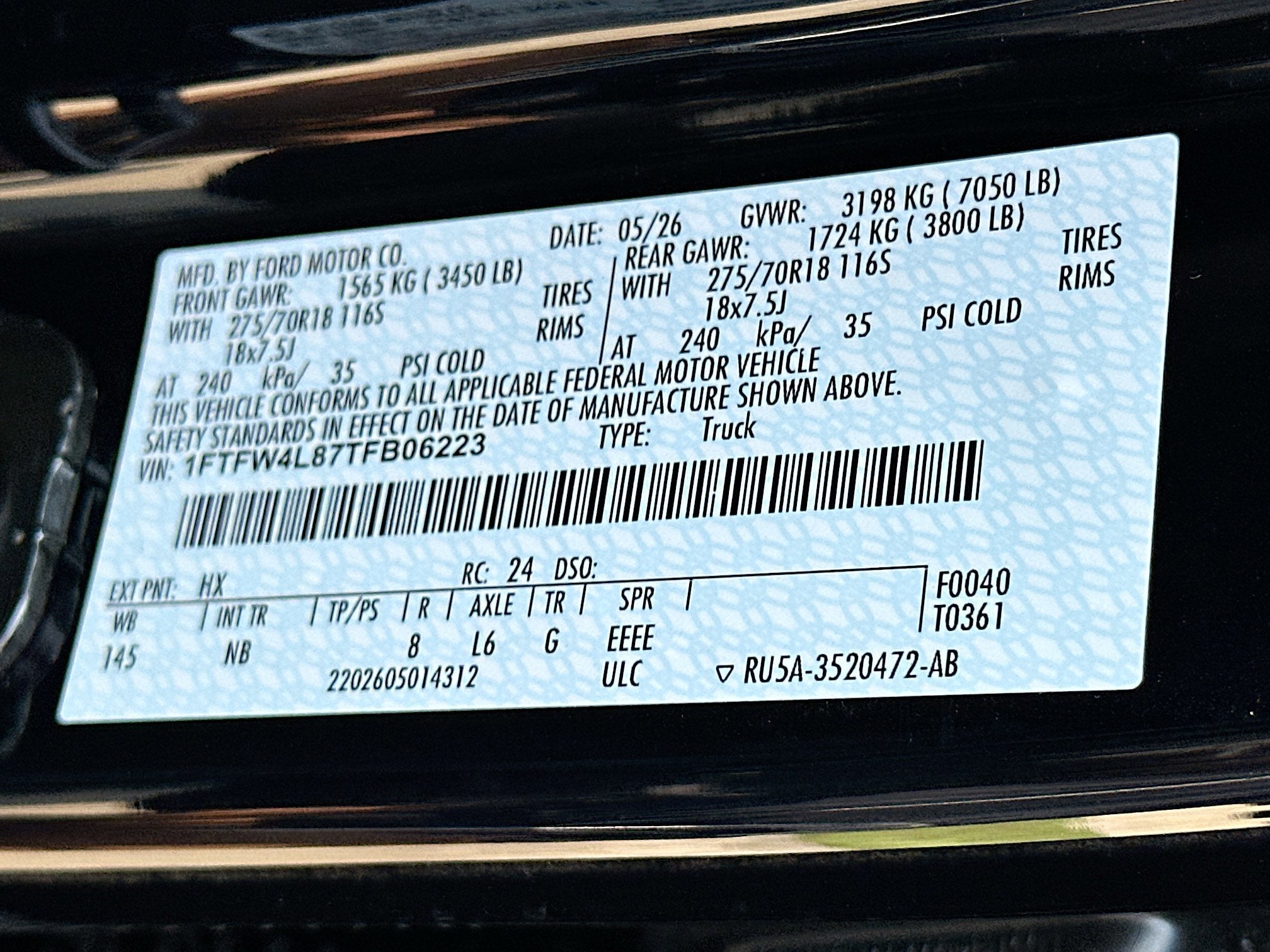 2026 Ford F-150 Tremor