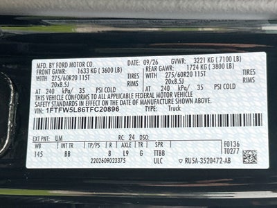 2026 Ford F-150 LARIAT