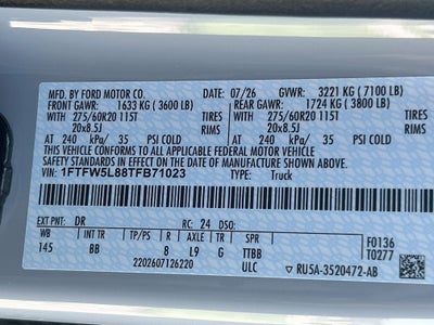 2026 Ford F-150 LARIAT