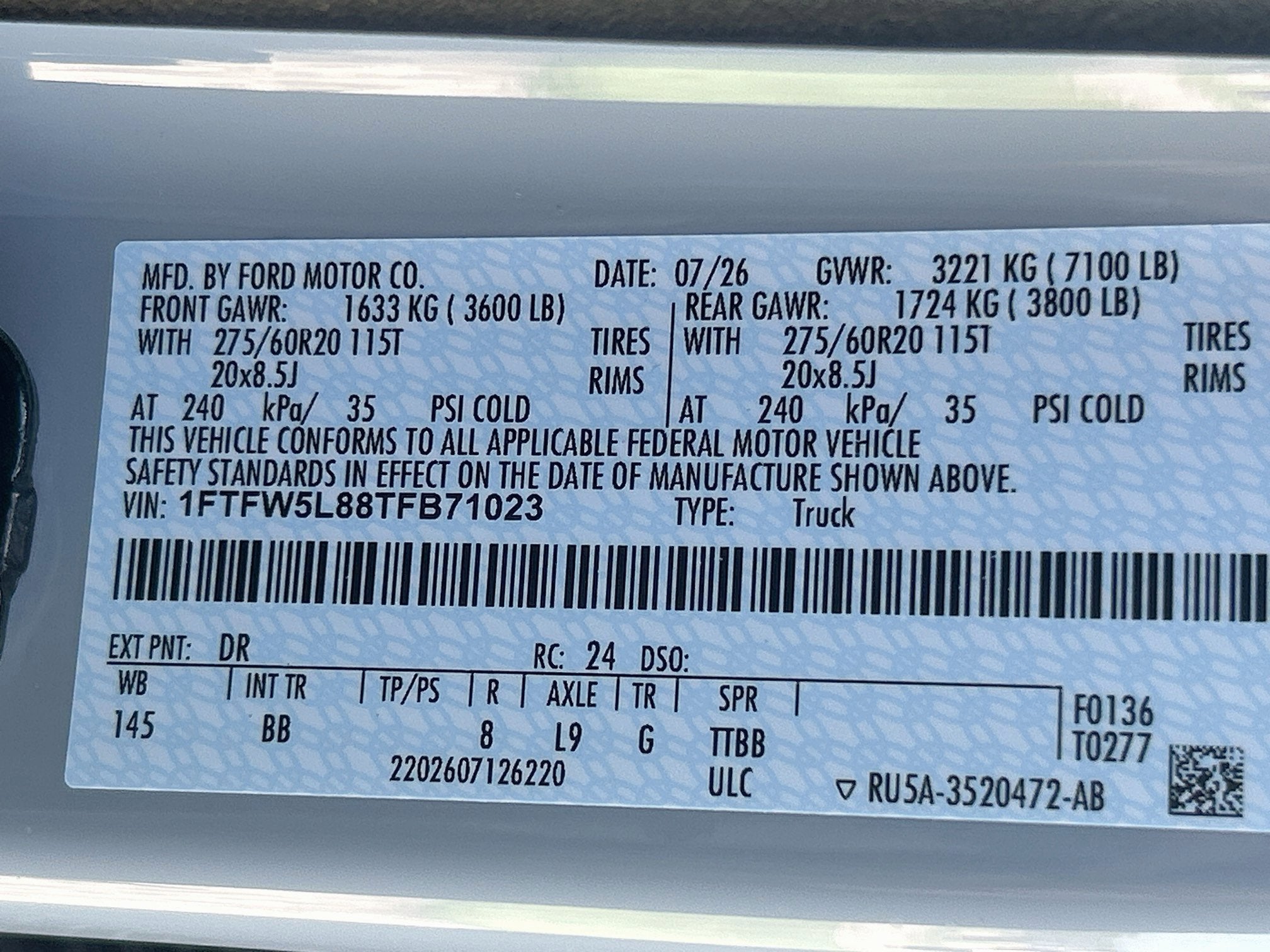 2026 Ford F-150 LARIAT