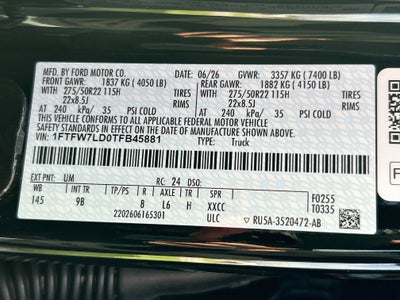 2026 Ford F-150 Platinum