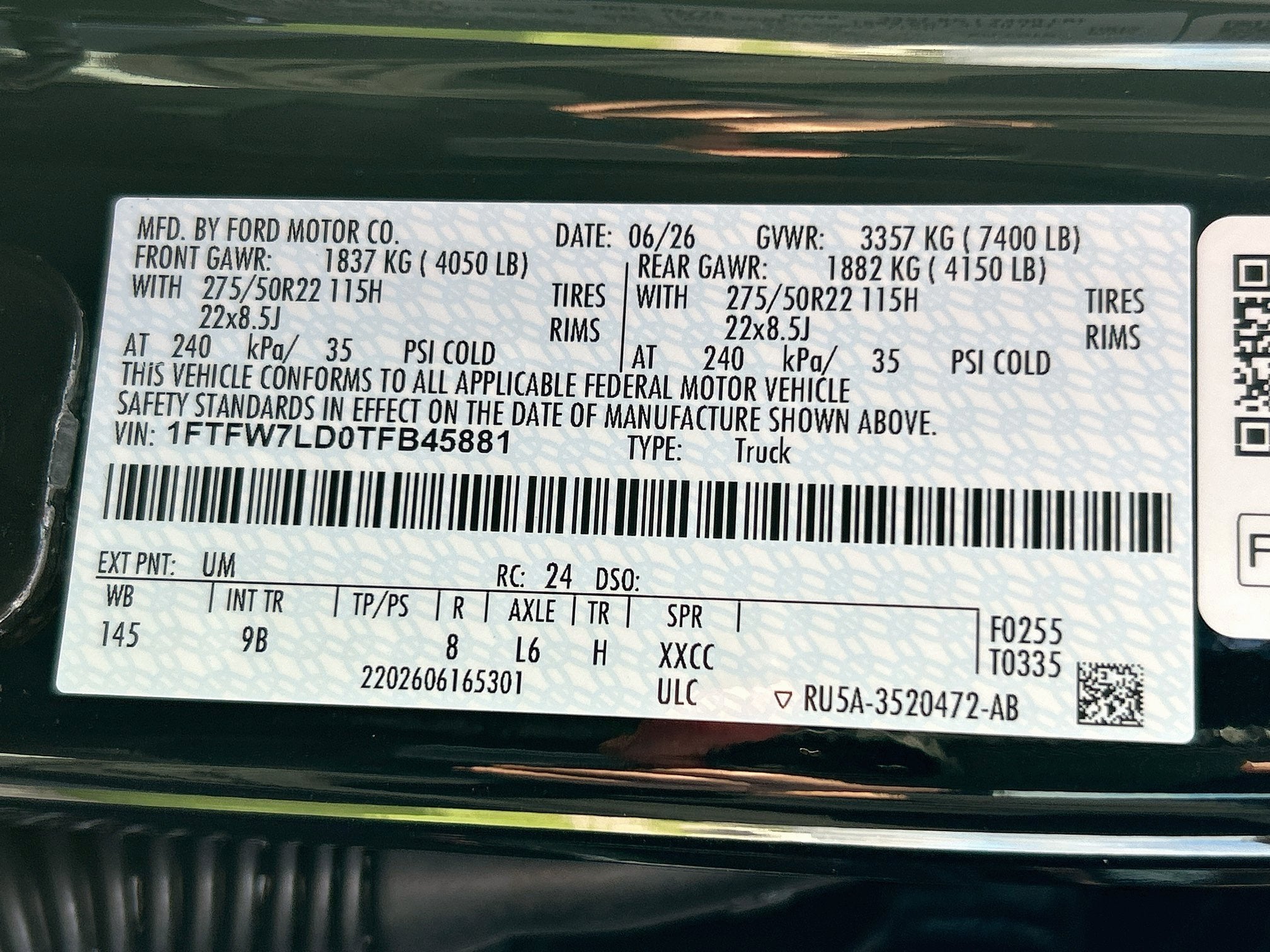 2026 Ford F-150 Platinum