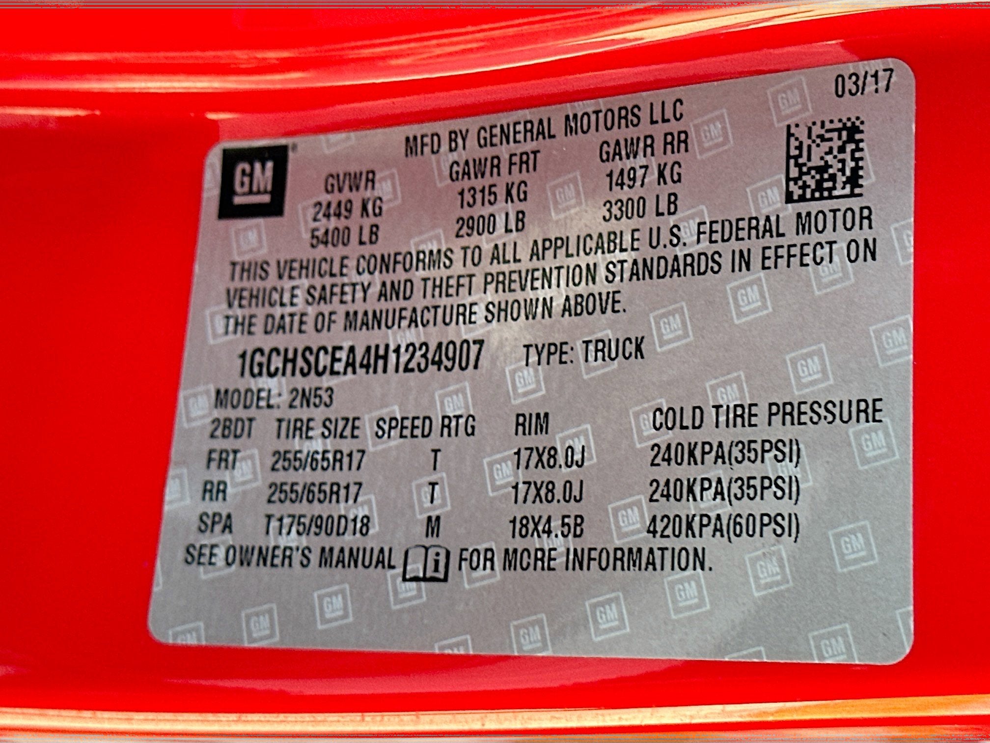 2017 Chevrolet Colorado 2WD LT