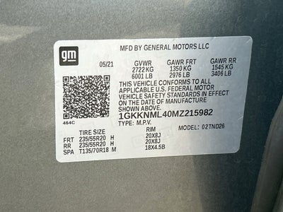 2021 GMC Acadia SLT