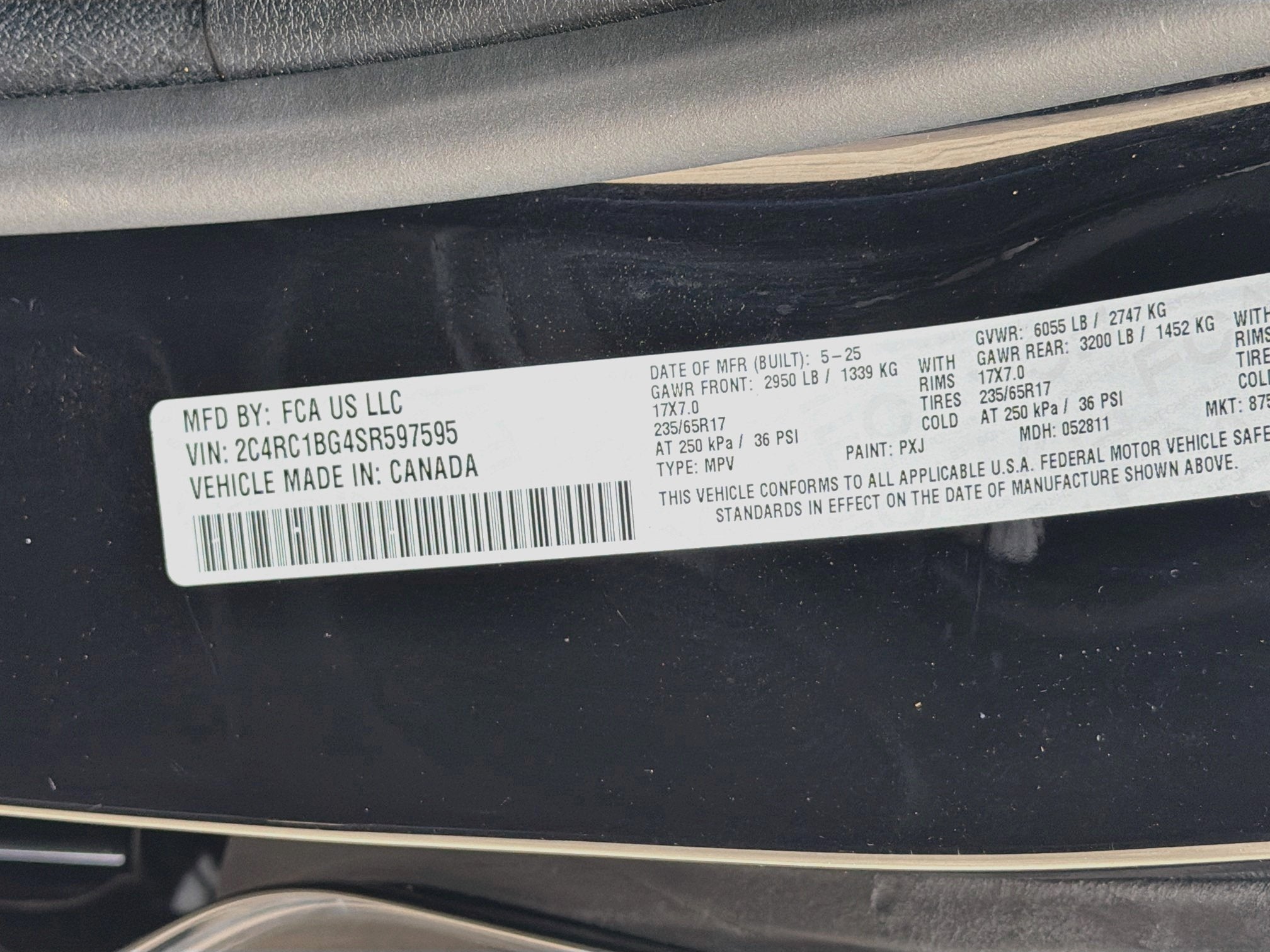2025 Chrysler Pacifica Select