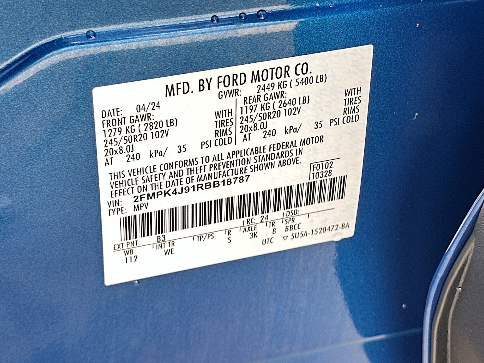 2024 Ford Edge Sport