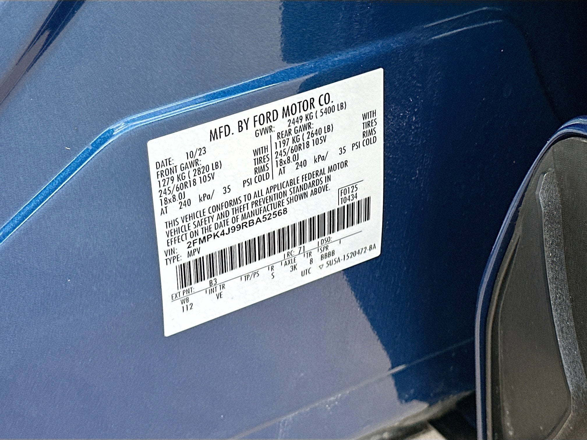 2024 Ford Edge Sport