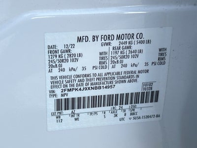 2022 Ford Edge Sport