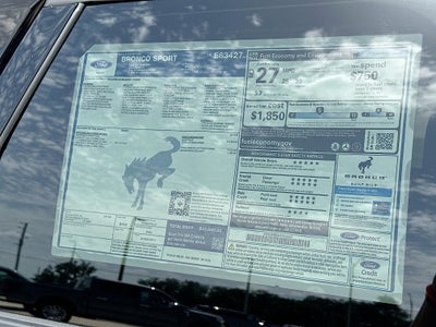 2026 Ford Bronco Sport Big Bend