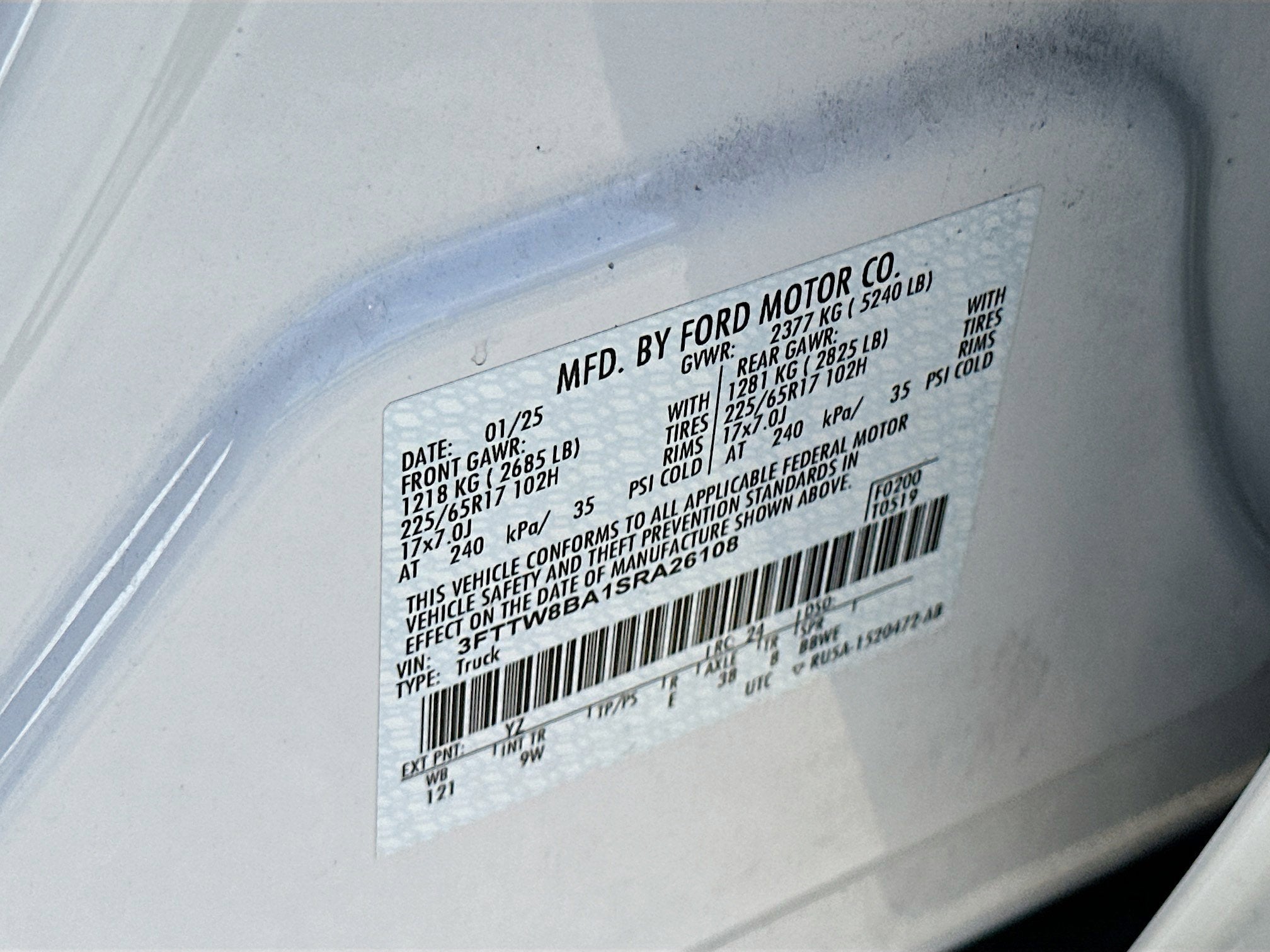 2025 Ford Maverick XL