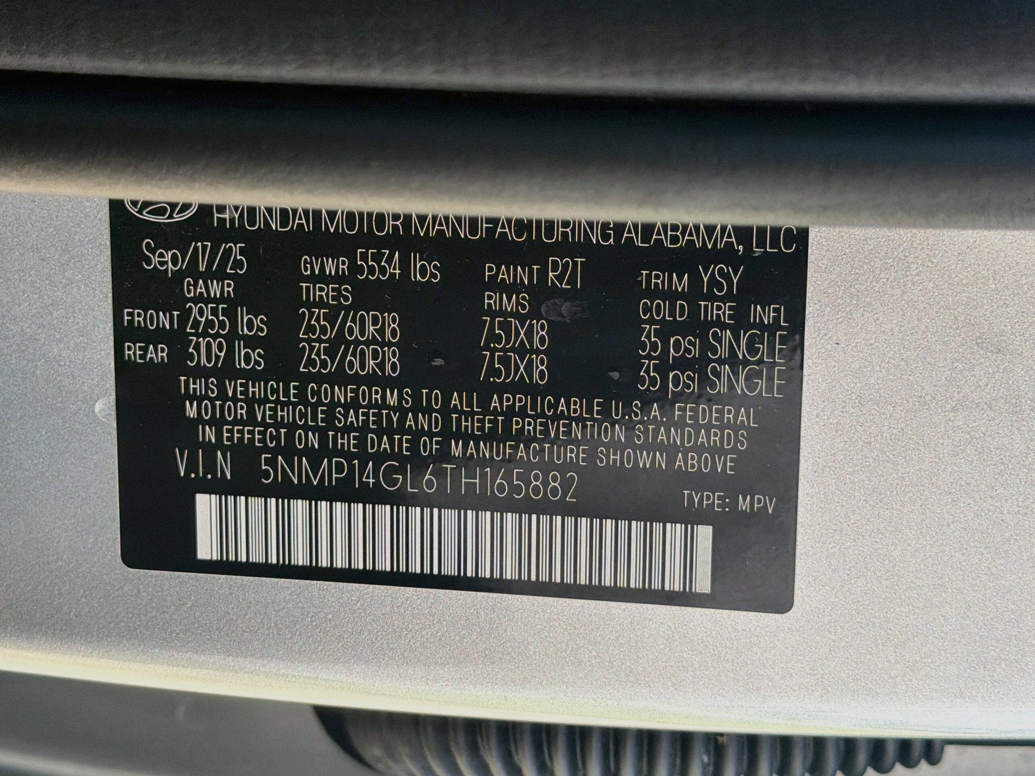 2026 Hyundai Santa Fe SE - Photo 30