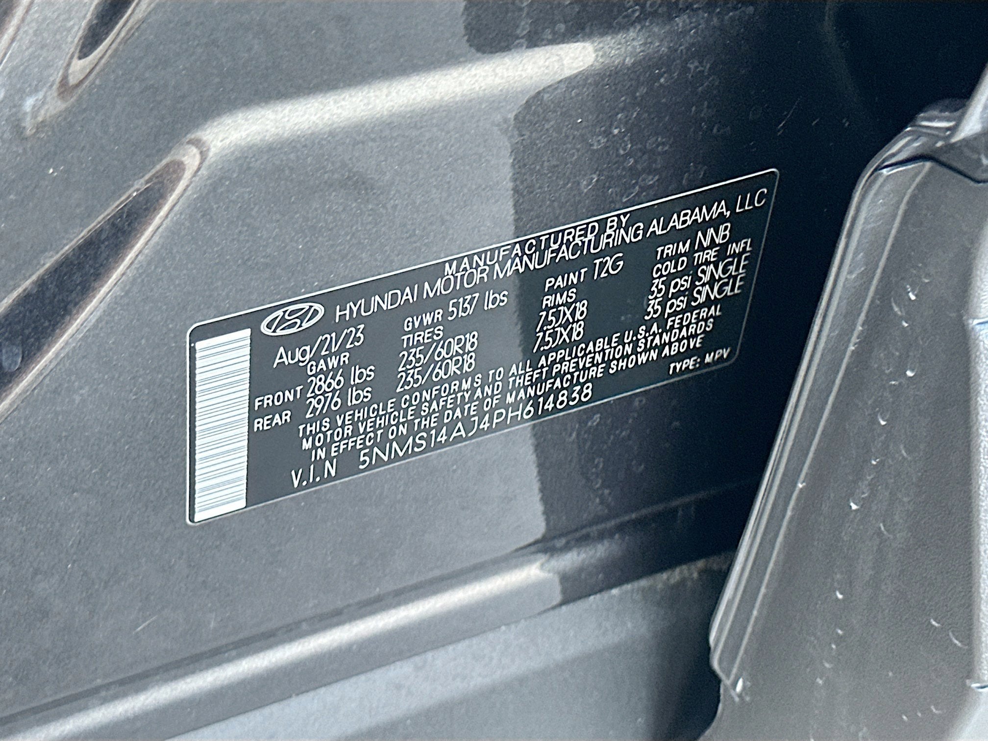 2023 Hyundai Santa Fe SE