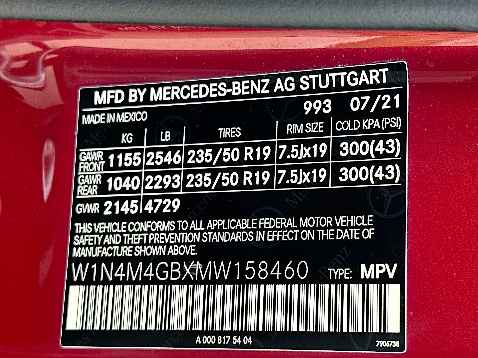 2021 Mercedes-Benz GLB GLB 250