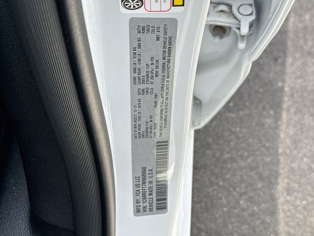2021 RAM 1500 Big Horn/Lone Star