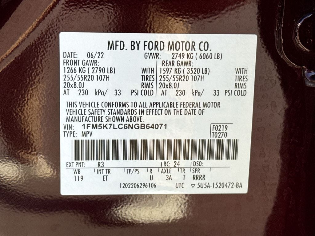 2022 Ford Explorer King Ranch