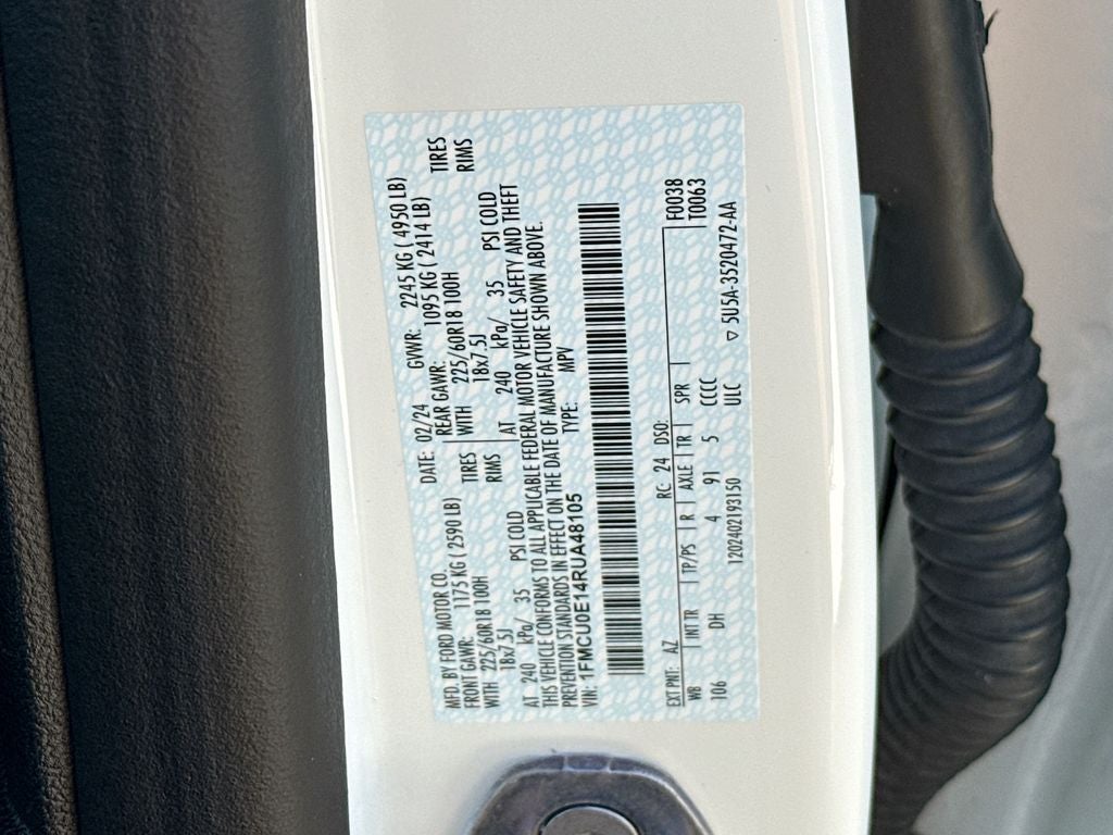 2024 Ford Escape Plug-In Hybrid Base